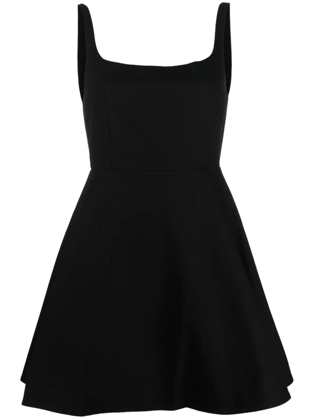 THEORY ABITO FLARED MINI DRESS