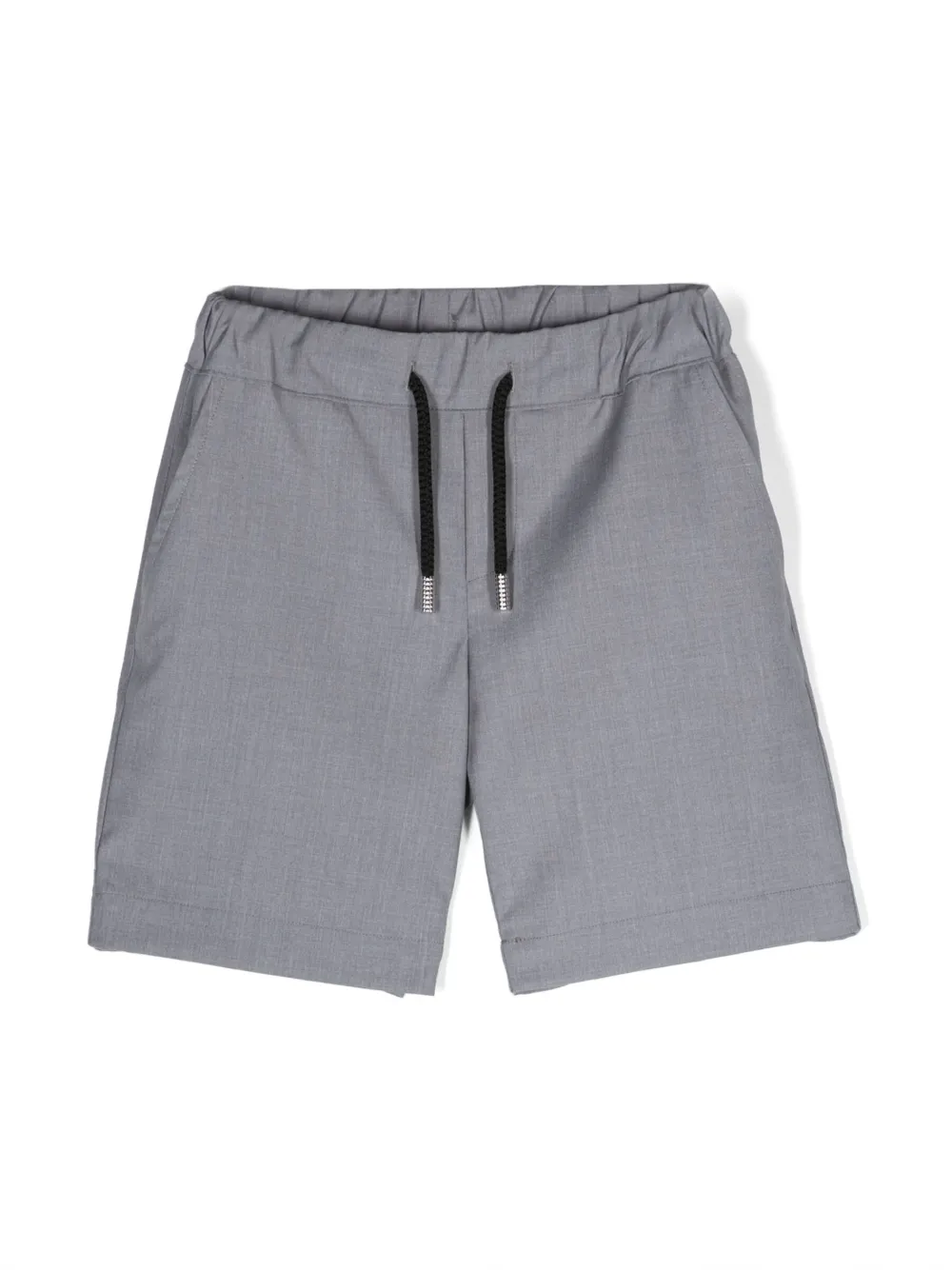 Gaelle Paris Kids drawstring-waist shorts - Grey
