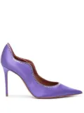 Amina Muaddi Romy pointed-toe pumps - Purple