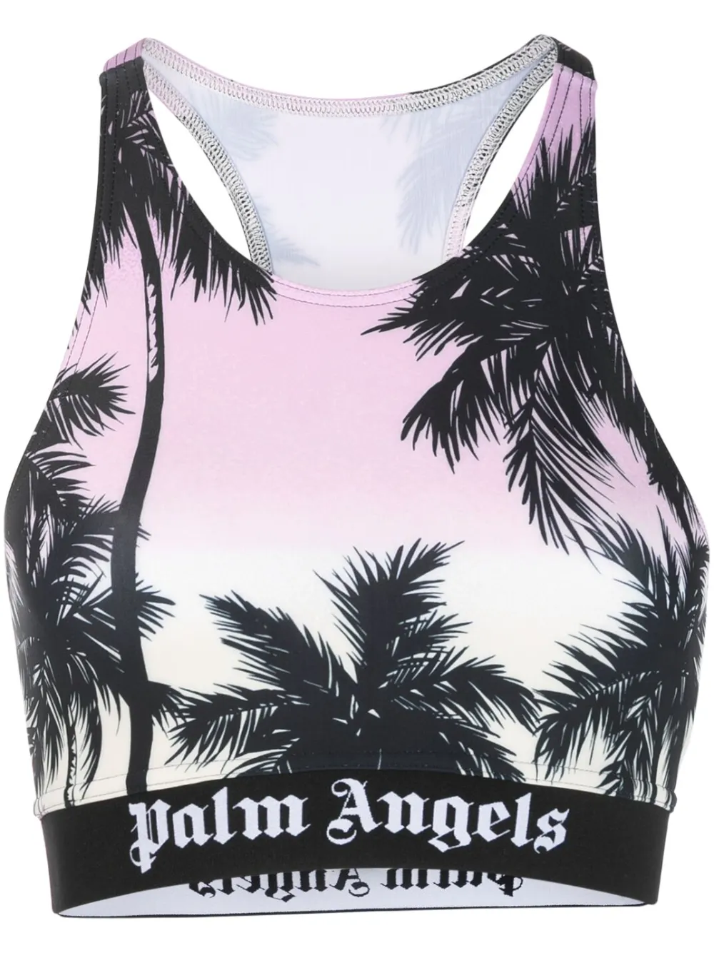 Palm Angels Pink Sunset Top In Violett