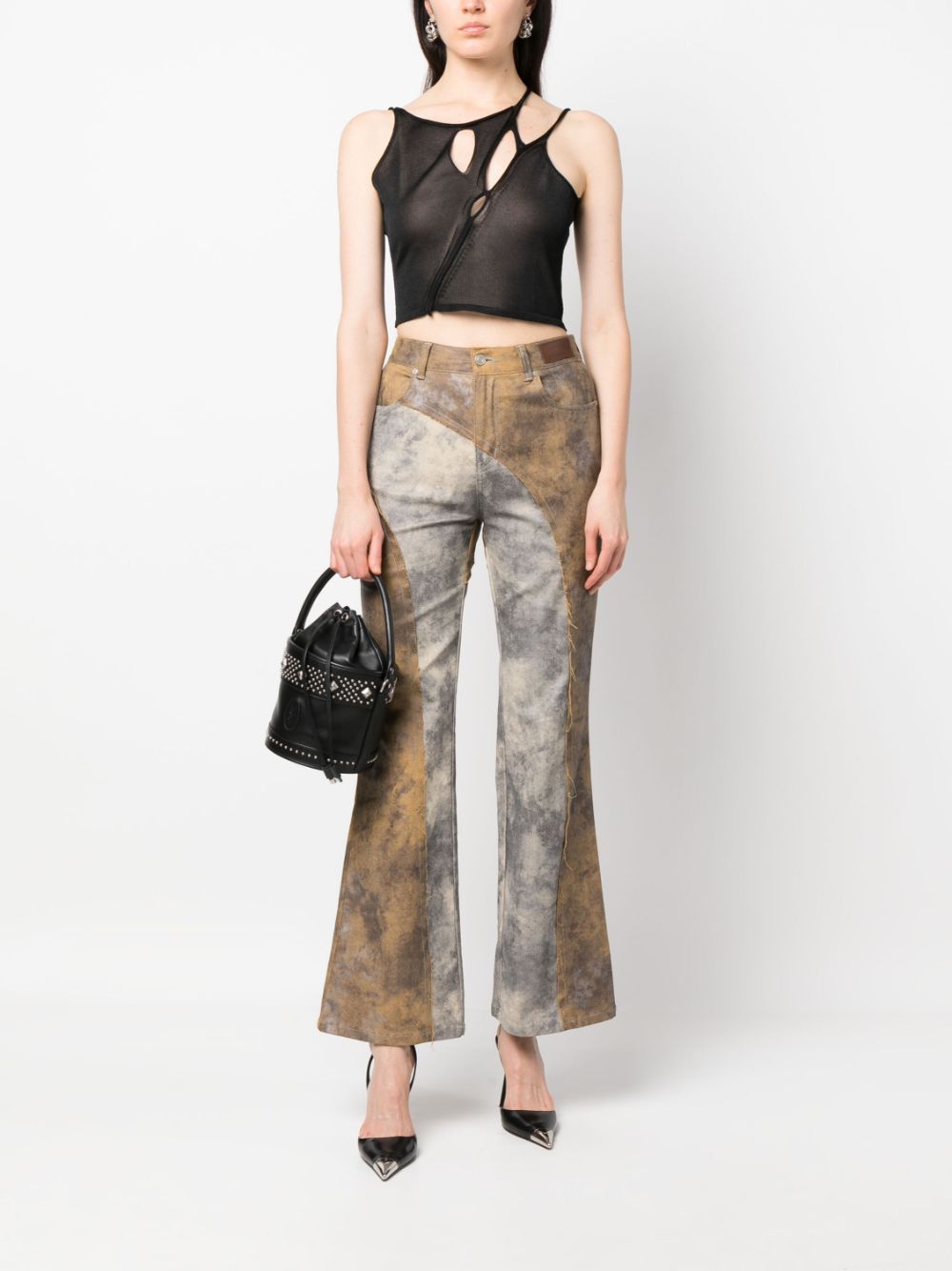 Ottolinger Cropped top - Zwart