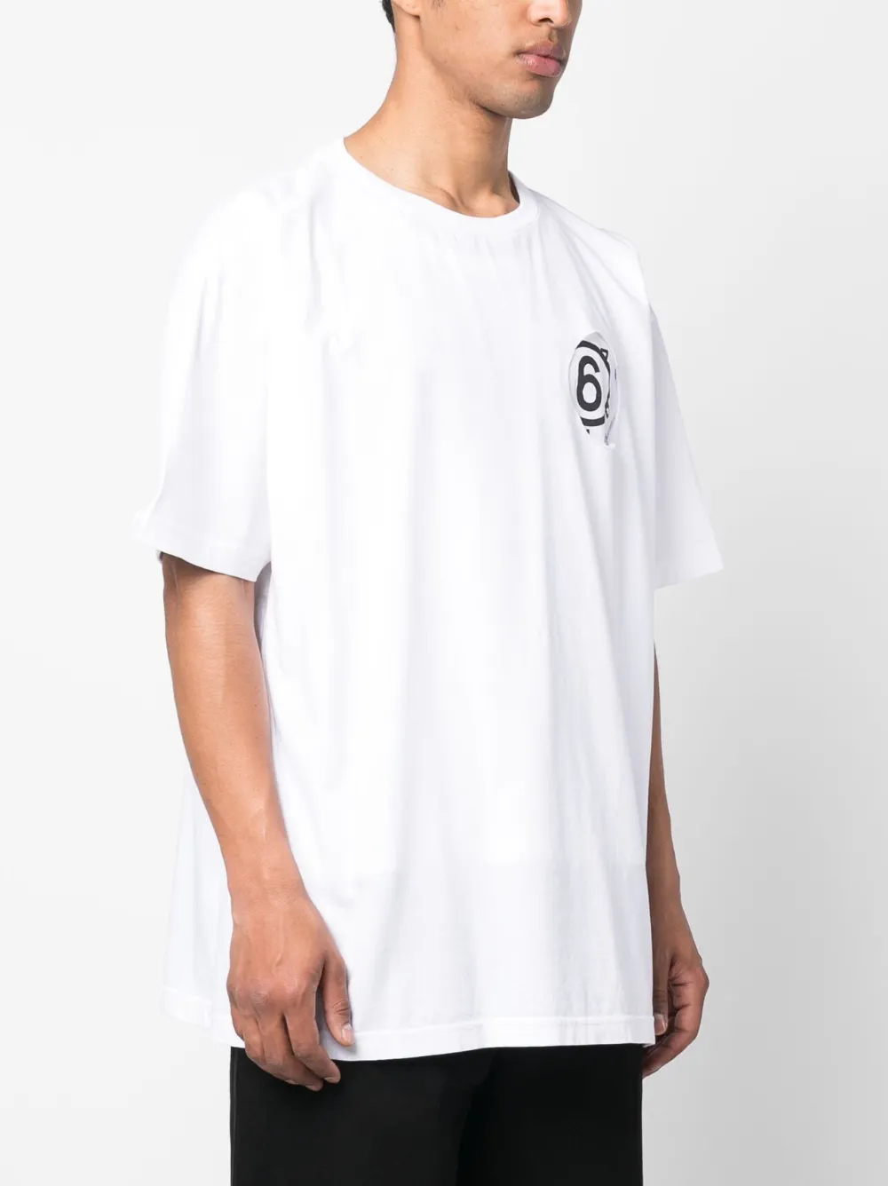 MM6 Maison Margiela ロゴ Tシャツ - Farfetch