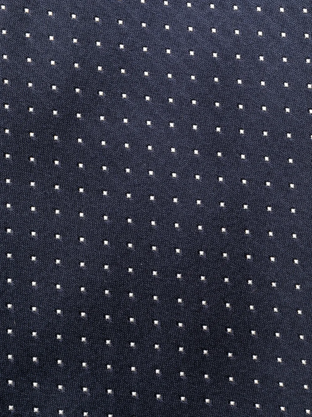 Barba Stropdas met stippen - Blauw