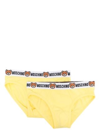 Moschino logo-waistband Brief Pack - Farfetch