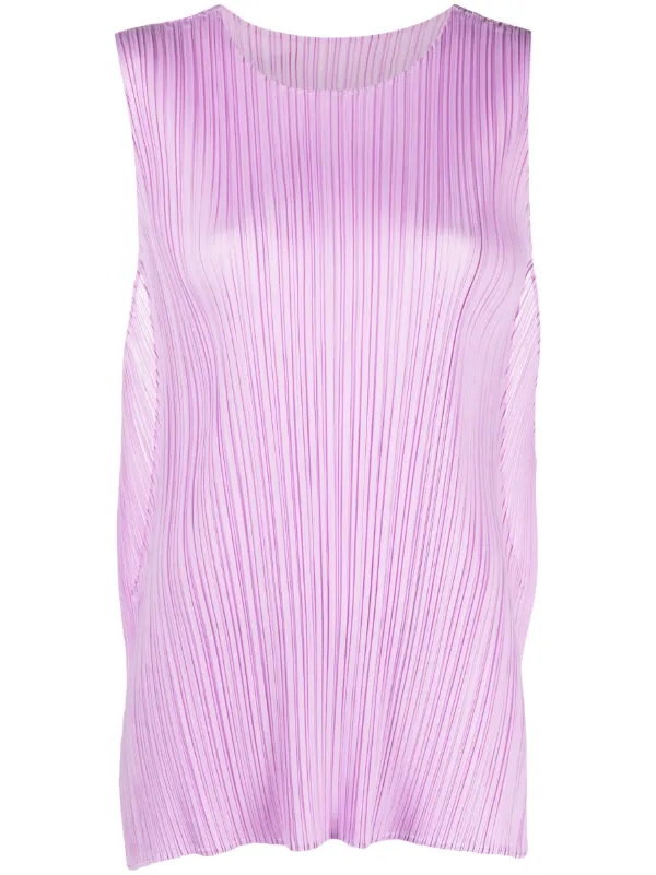 Pleats Please Issey Miyake Monthly Colors June タンクトップ - Farfetch