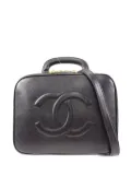 CHANEL Pre-Owned 1997 CC logo-embossed two-way vanity bag - Black