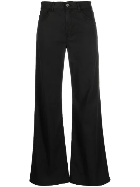 DONDUP high-waist wide-leg jeans