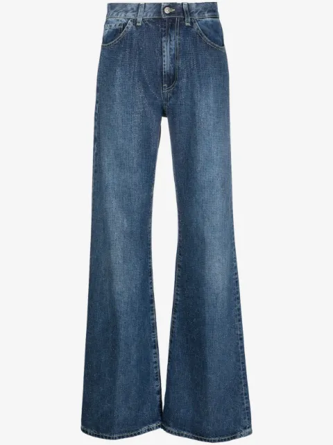DONDUP Amber low-rise wide-leg jeans
