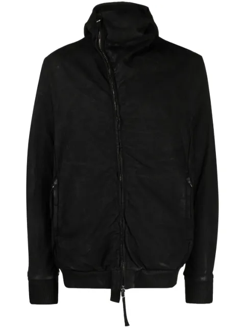 Boris Bidjan Saberi long-sleeved zipped hoodie