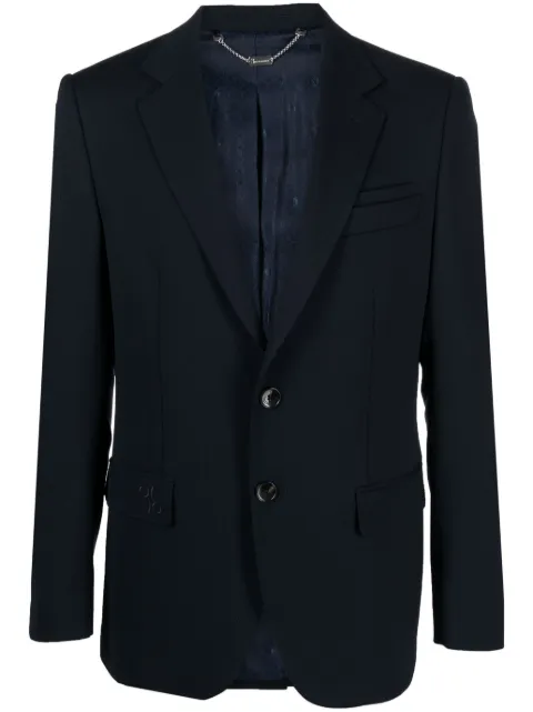 Billionaire single-breasted virgin wool blazer