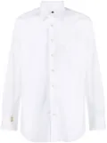 Billionaire slim-cut poplin shirt - White