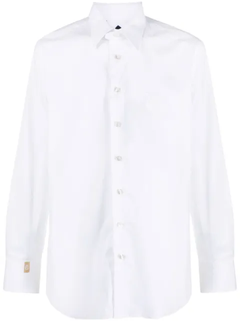 Billionaire slim-cut poplin shirt