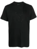 Billionaire embroidered-motif cotton T-shirt - Black