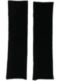 Lisa Yang Aspen knit arm warmers - Black