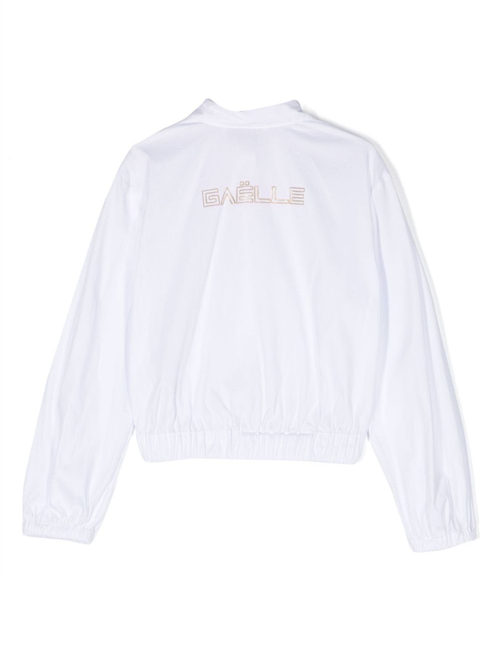 Gaelle Paris Kids Gesmockt shirt - Wit