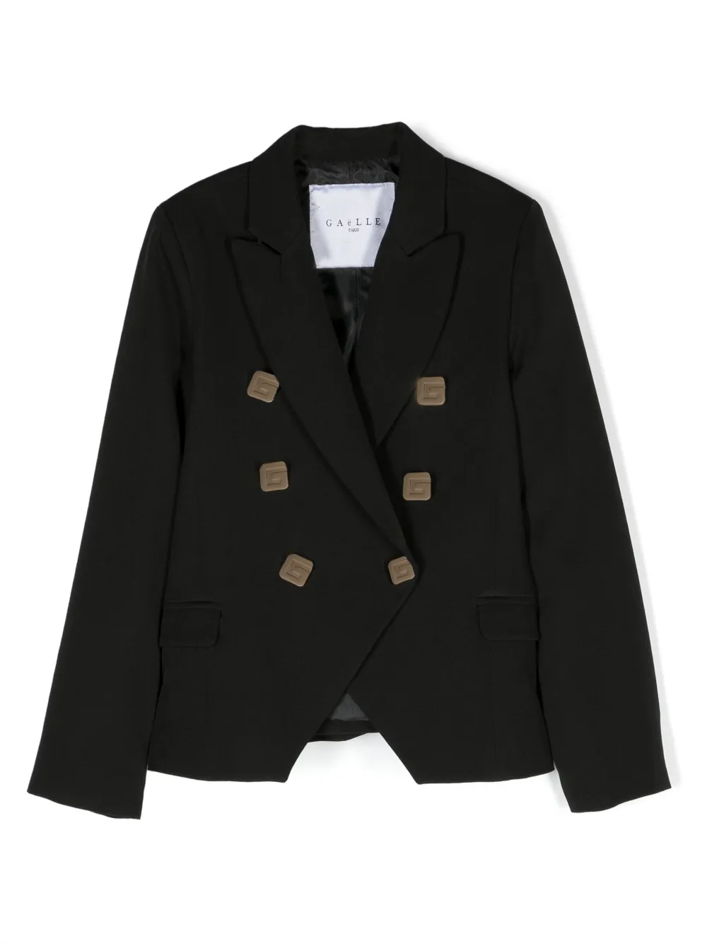 Gaelle Paris Kids double-breasted blazer - Black