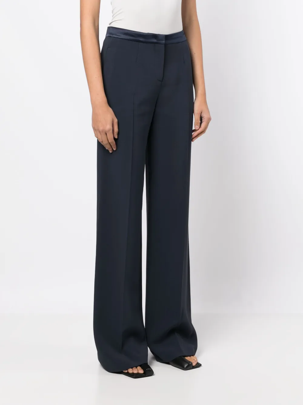 Ermanno Scervino high-waisted Tailored Trousers - Farfetch