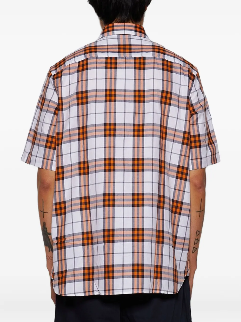 Burberry Taxham short-sleeve shirt Wit