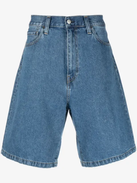 Carhartt WIP Jeans-Shorts mit Logo