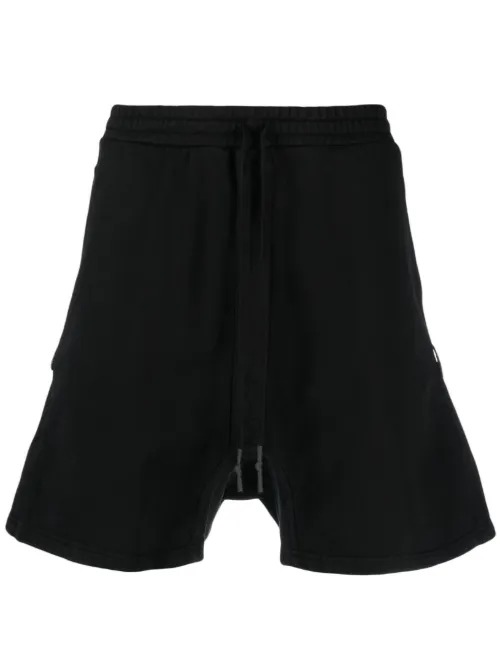 Short en coton à taille à lien de resserrage - 11 By Boris Bidjan Saberi - Modalova