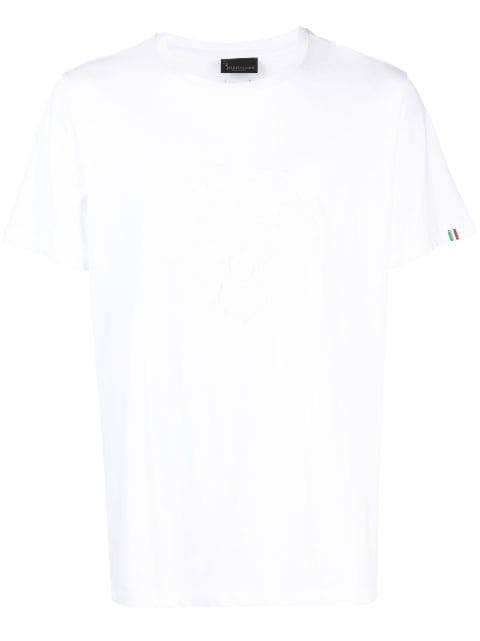 Billionaire embroidered-motif short-sleeve T-shirt