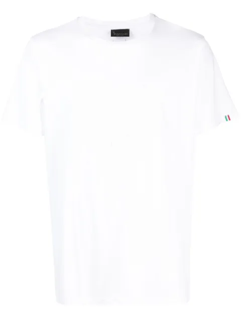 Billionaire embroidered-motif short-sleeve T-shirt