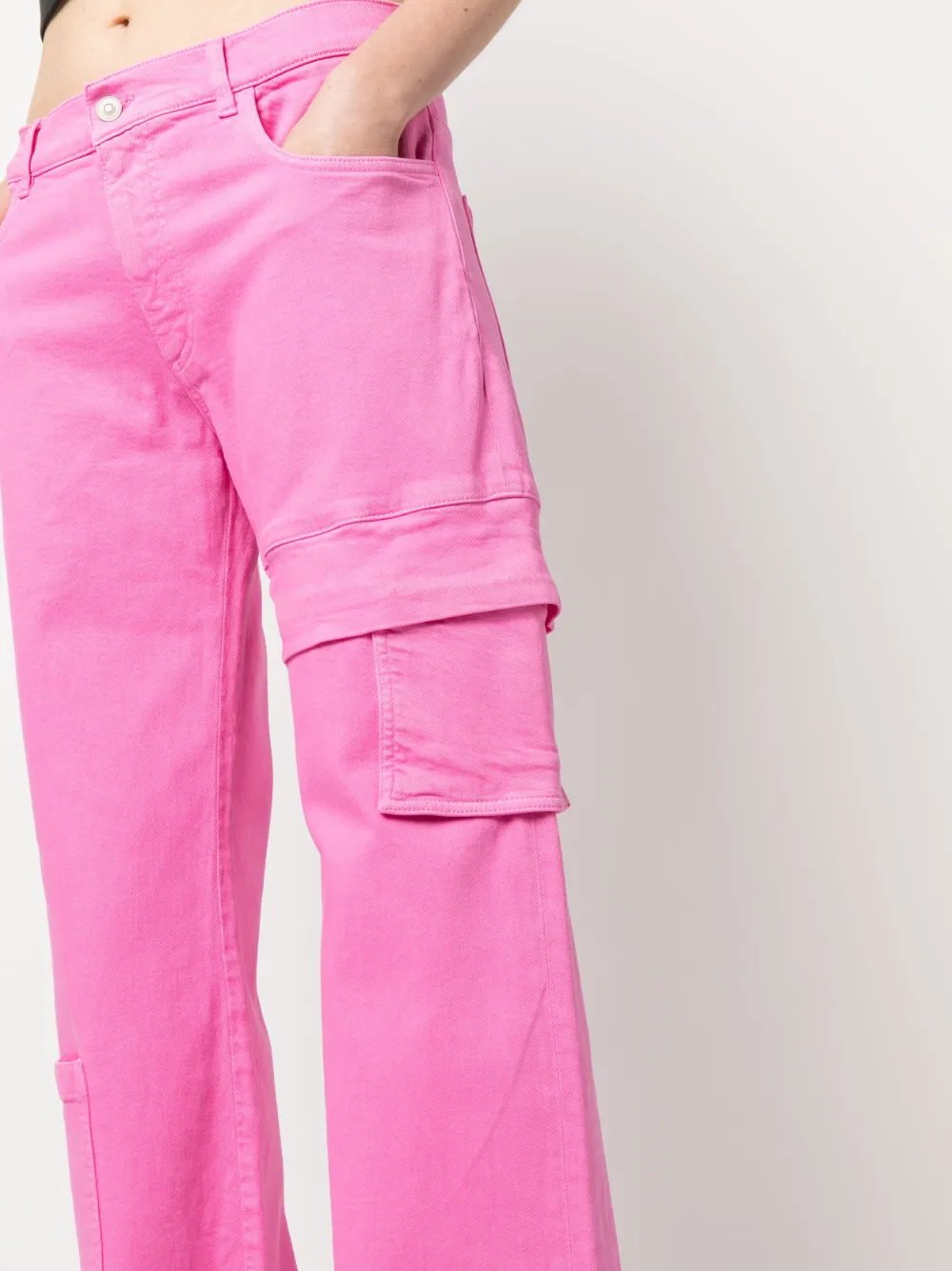 Alyx Pink Oversized Jeans In Rosa