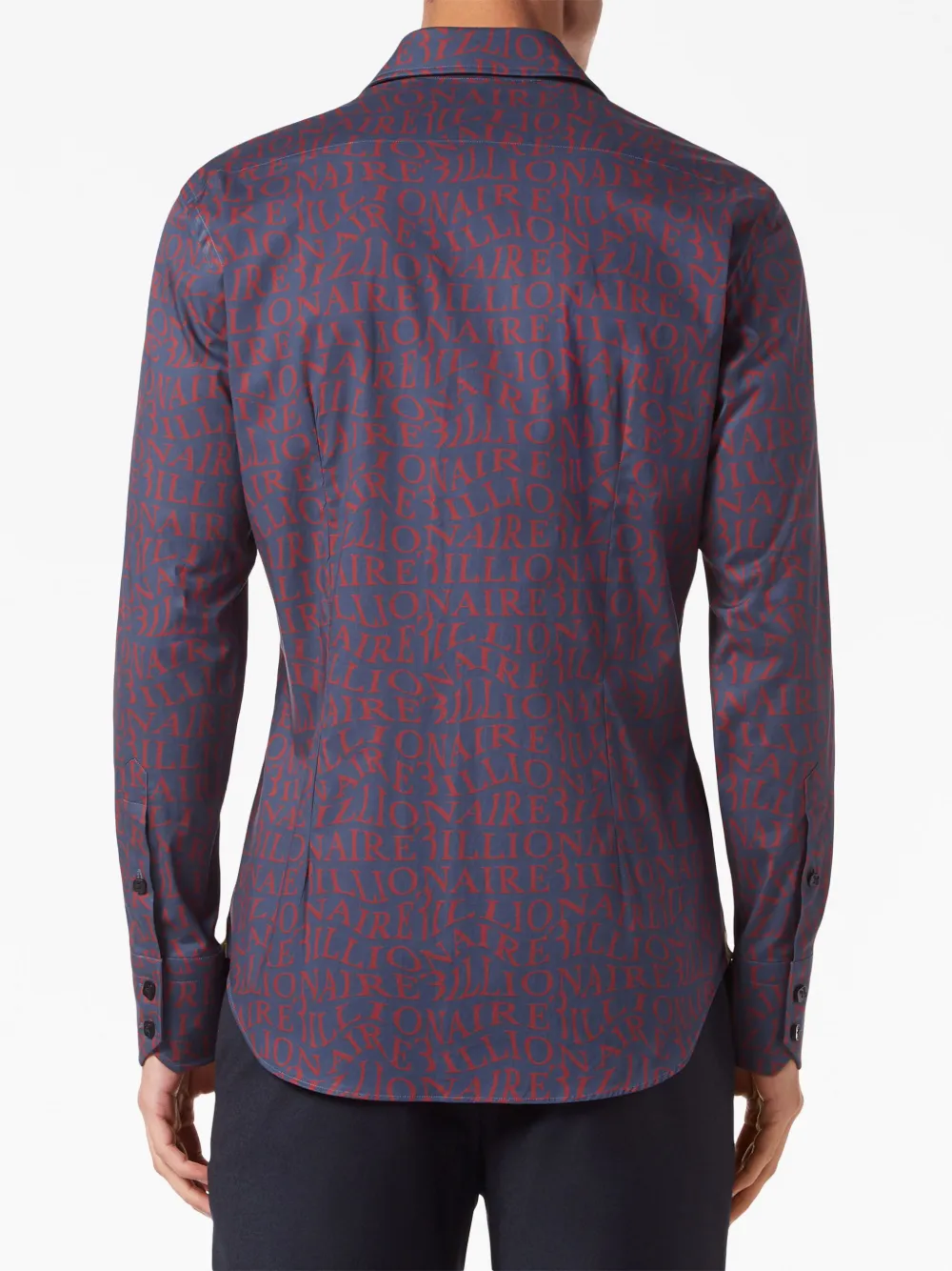 Logo-Print Stretch-Cotton Shirt