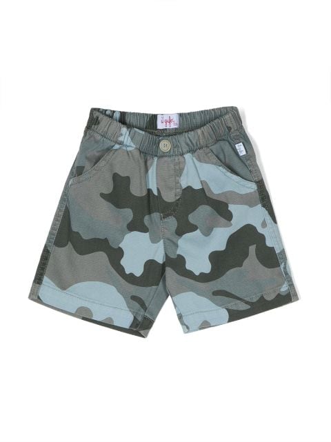 Il Gufo camouflage-printed shorts