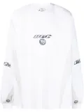 VETEMENTS Gamer padded-detail T-shirt - White