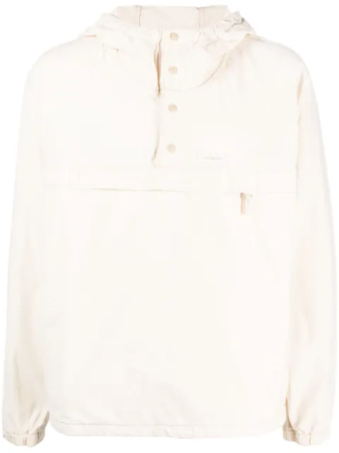 Patagonia logo-patch hooded jacket