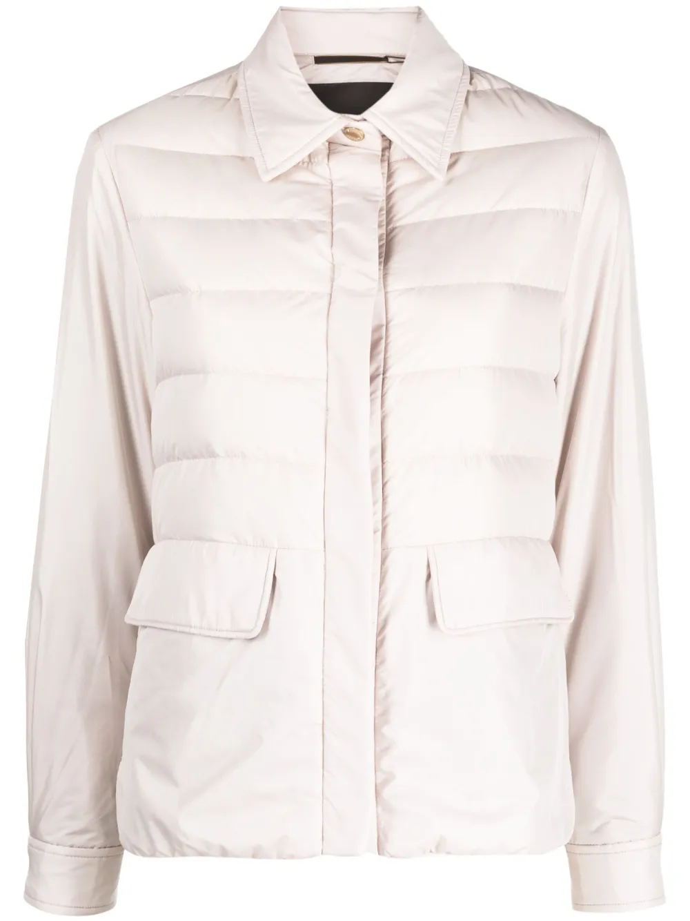 Moorer Muriel padded jacket - Neutrals