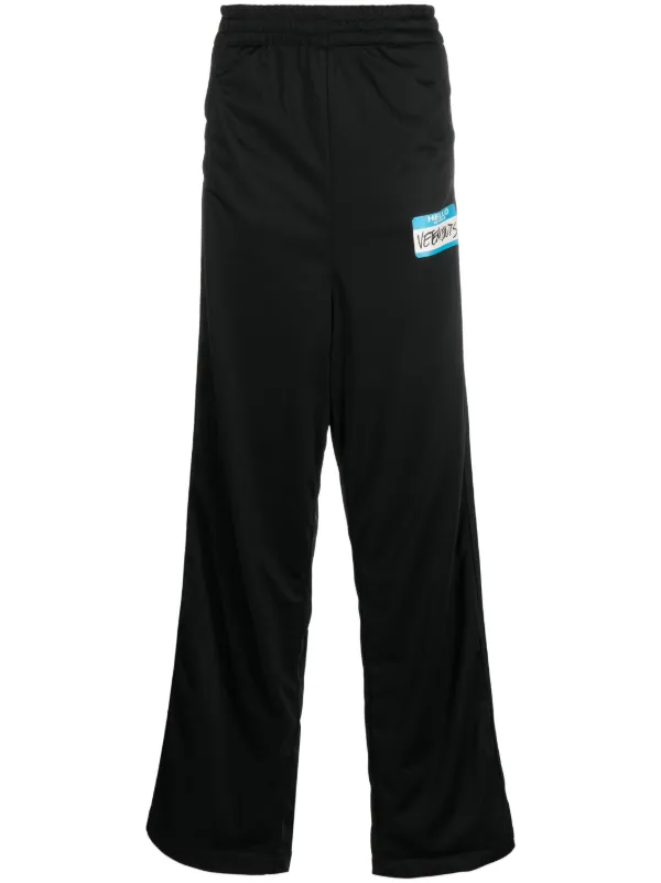 VETEMENTS ワイドパンツ | ブラック | FARFETCH JP