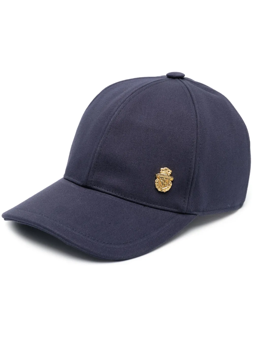 Billionaire logo-embroidered canvas baseball cap