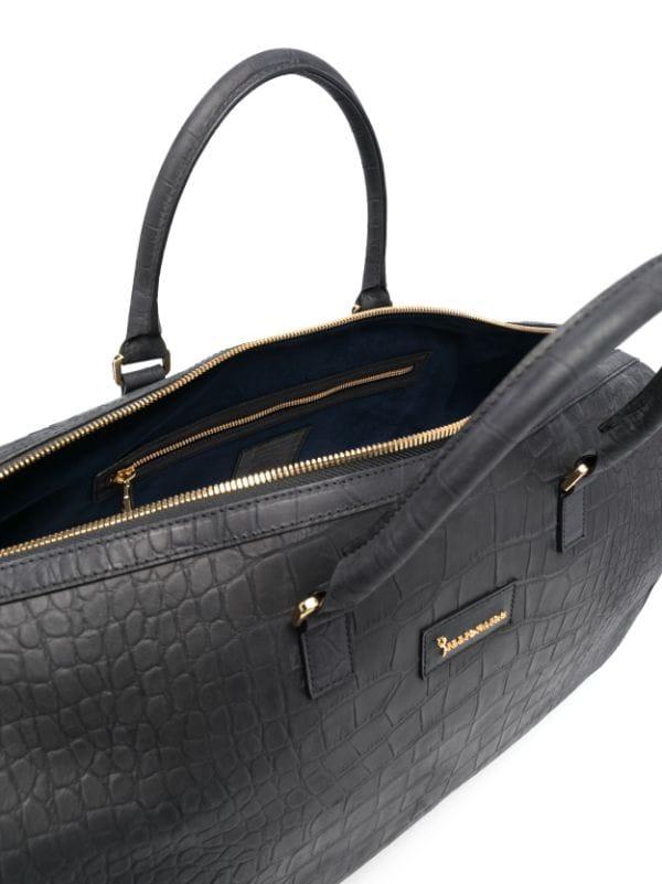 Gucci logo-embossed Holdall - Farfetch