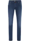 Billionaire embroidered-logo straight-cut jeans - Blue