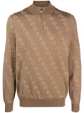 Billionaire merino-blend jumper - Neutrals