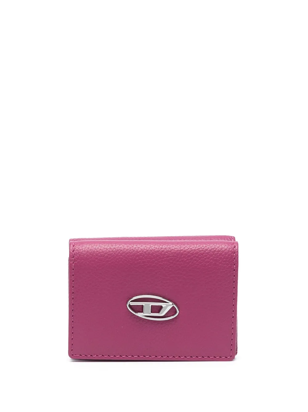 Diesel tri-fold leather wallet - Pink