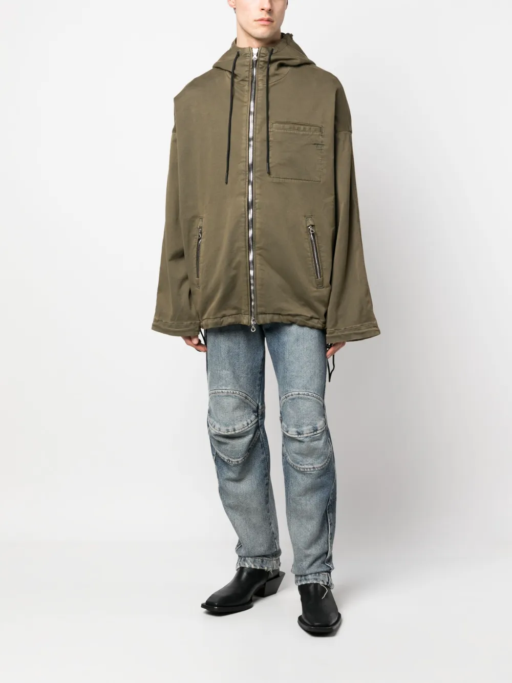 Diesel Jack met geborduurd logo - Groen
