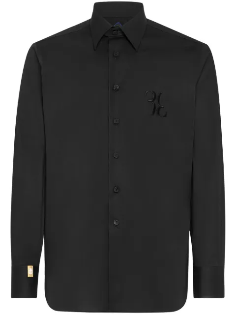 Billionaire camisa con logo bordado 