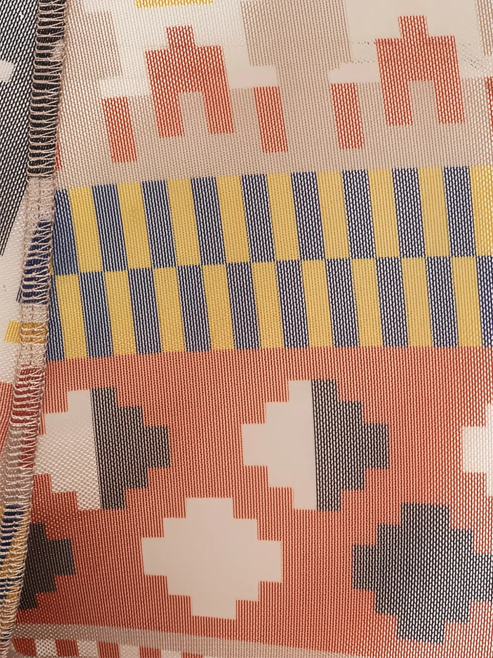 Henrik Vibskov geometric-print leggings Beige