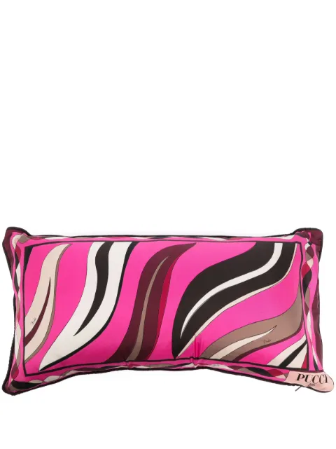 PUCCI Fiamme-print rectangular pillow