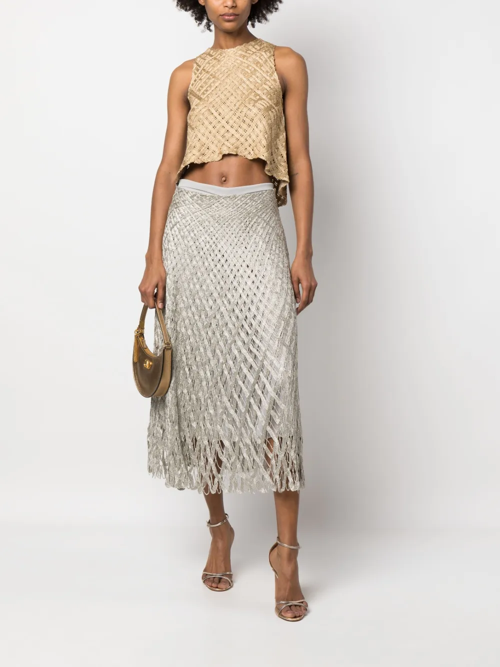 Pé De Chumbo Metallic top - Goud