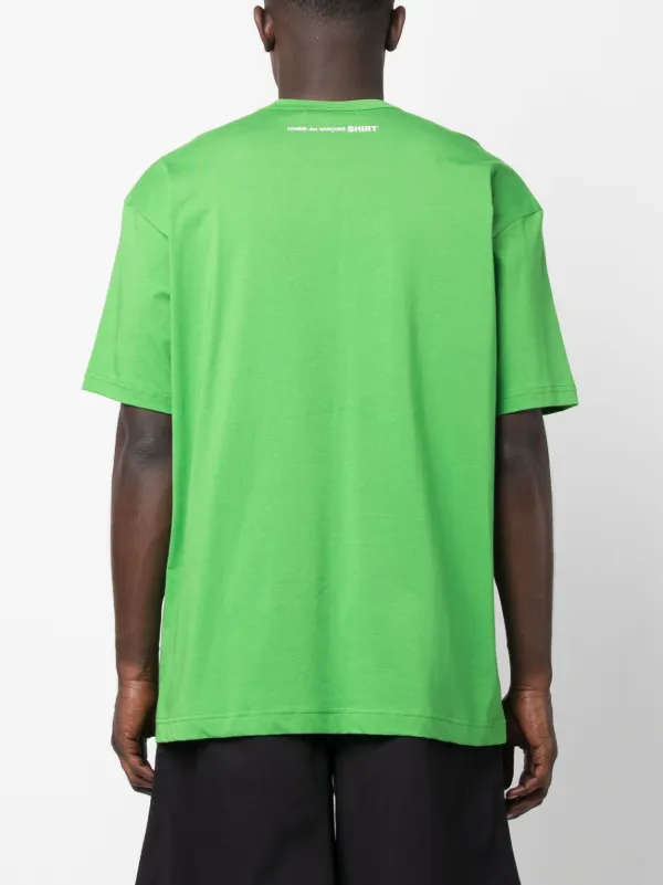 Comme Des Garçons Shirt short-sleeve round-neck T-shirt | Green