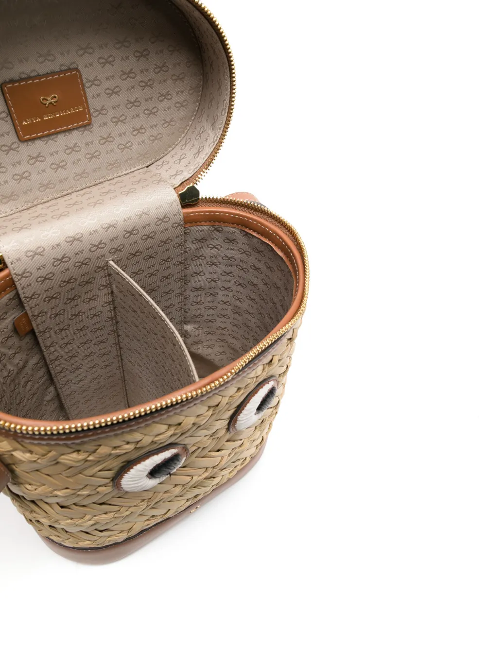 Anya Hindmarch Straw Shoulder Bag Farfetch