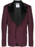 Moschino single-breasted blazer - Purple