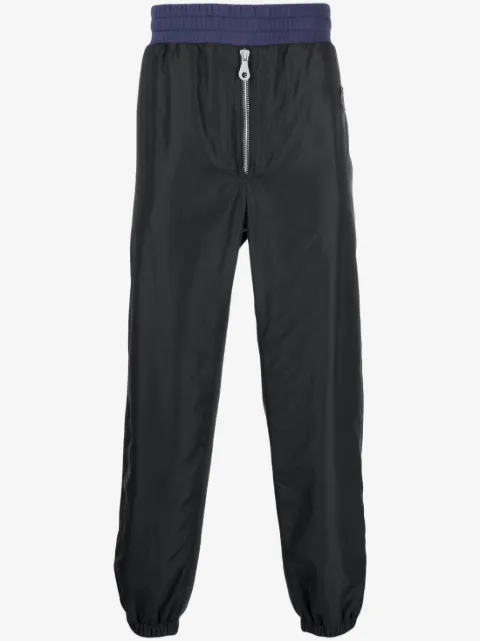 Moschino colour-block track pant