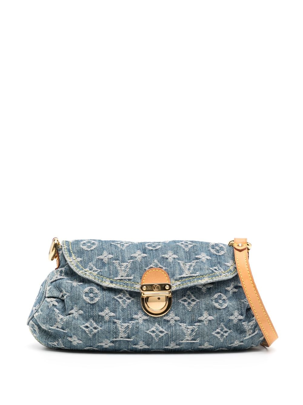 Louis Vuitton 2013 Pre-owned Damier Nylon LV Cup Alize Shoulder Bag - Blue