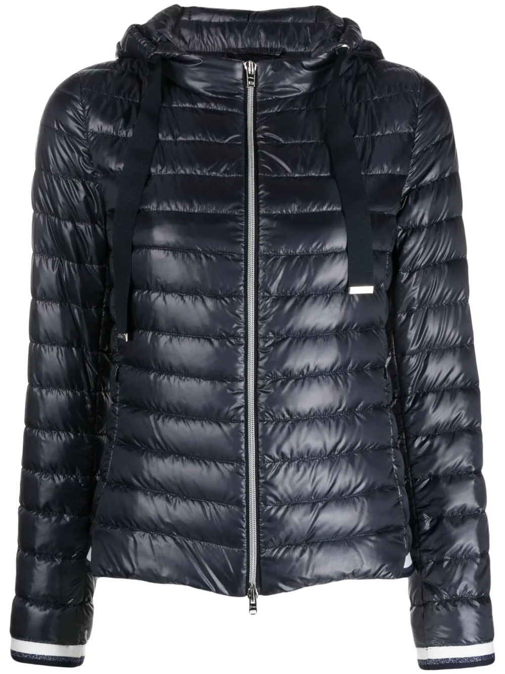 Herno hooded quilted jacket - Blue