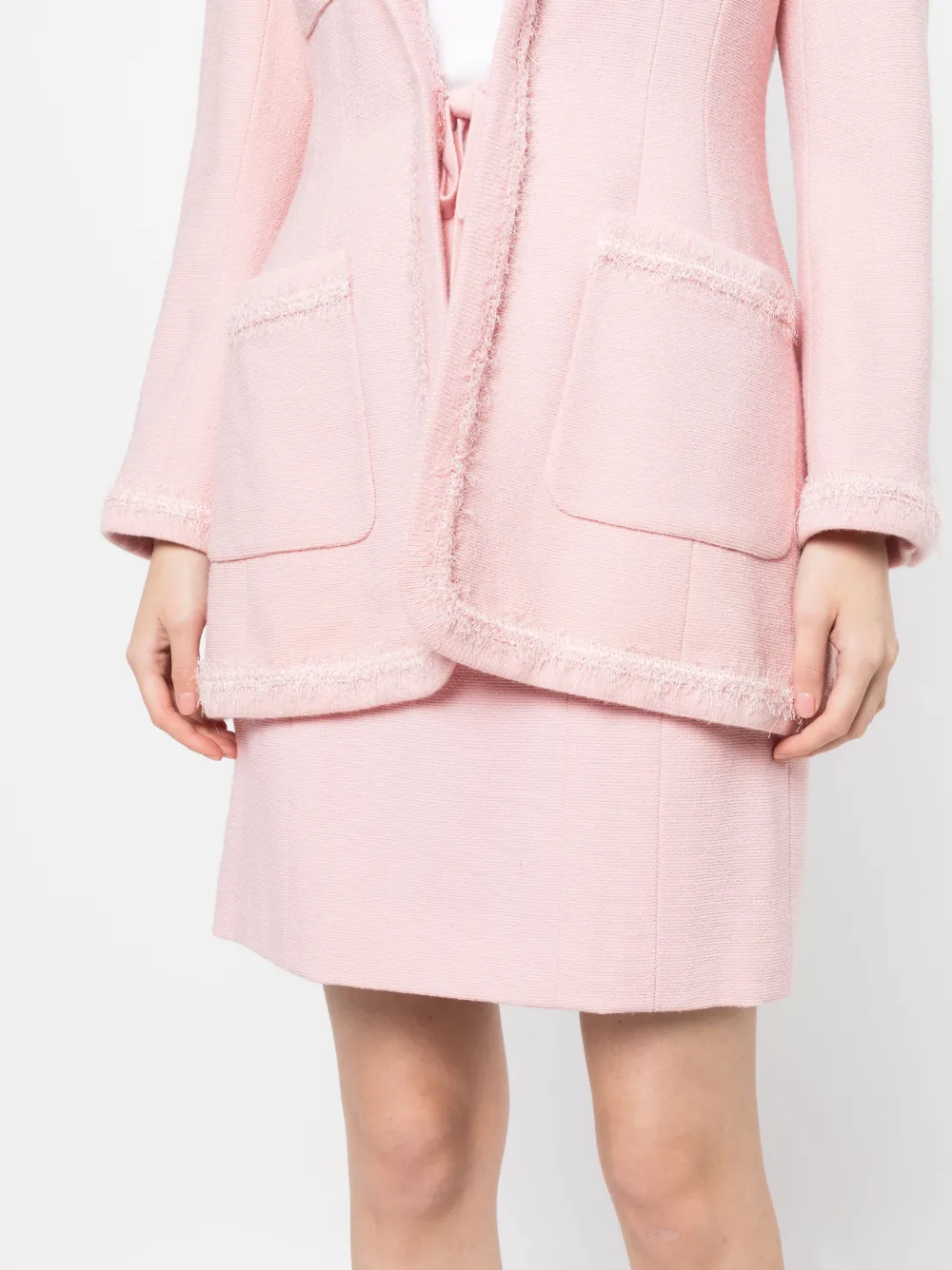CHANEL PreOwned Tailleur Con Gonna 1994 Farfetch CHANEL PreOwned Tailleur Con Gonna 1994 Farfetch